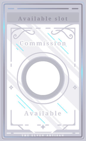 Commission Available Commission Available